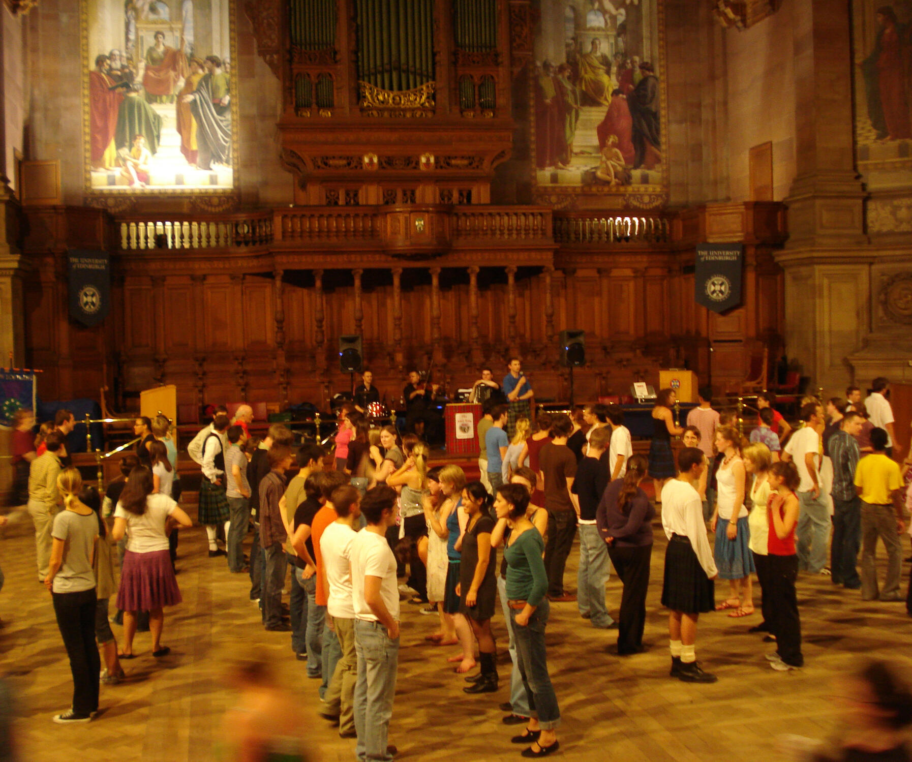 Ceilidh dance, Edinburgh