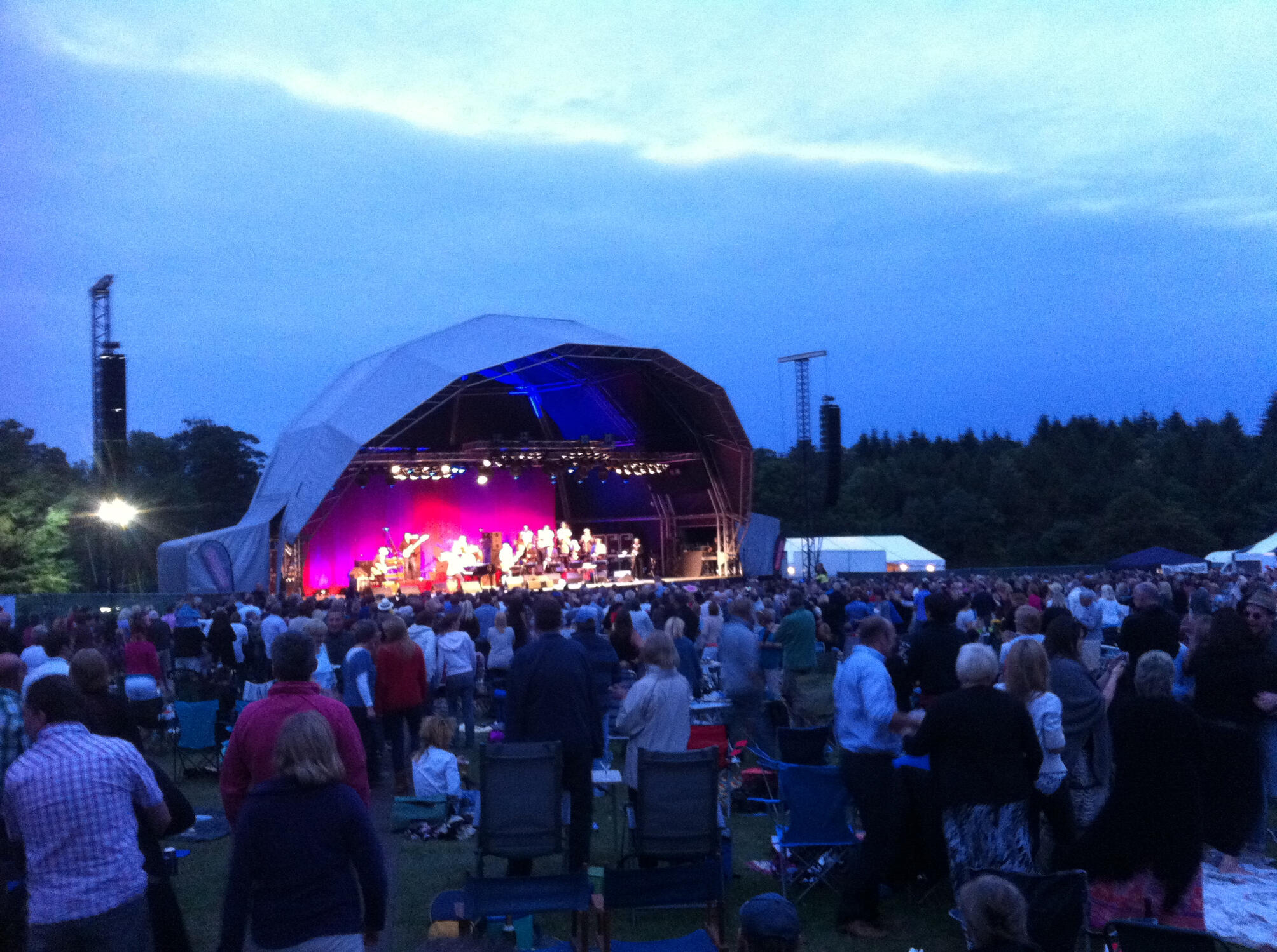 Supporting Jools Holland on his UK summer tour